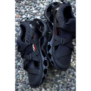 wave prophecy strap black unisex shoes