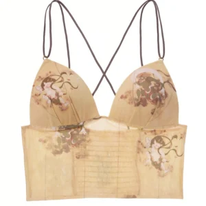 masterpieces non wired bra “the wind god and thunder god”
