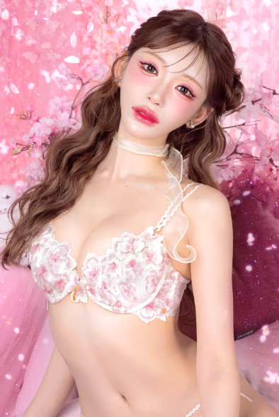 luminous cherry blossom bra&shorts luminous cherry blossom bra&shorts