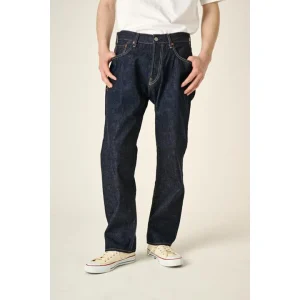 natural slub rigit cigar denim