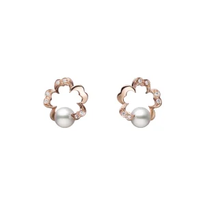cherry blossom earring [18k pink gold]
