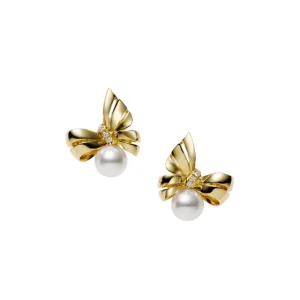 jeux de rubans earring [18k yellow gold]