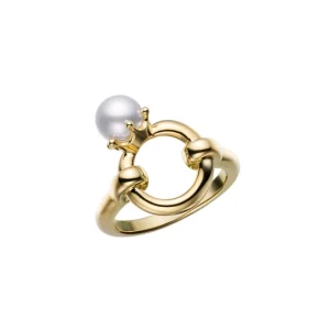 ring charm ring [18k yellow gold]