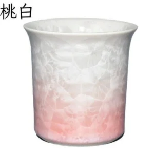 kyo yaki flower crystal tumbler