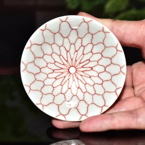 kyo yaki sometsuke sakazuki sake cup “akae”