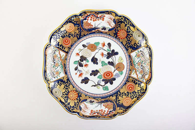 rinpa koimari style medium bowl rinpa koimari style medium bowl