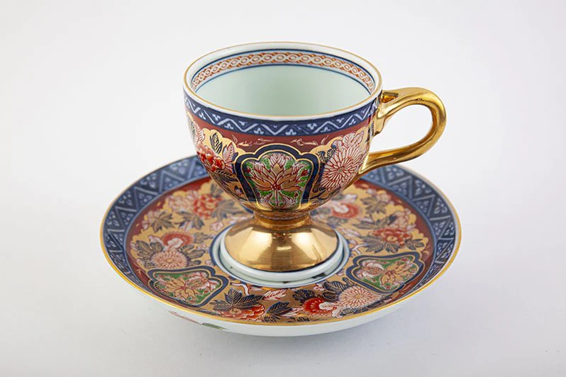 gokunishiki kinsai koimari style coffee cup gokunishiki kinsai koimari style coffee cup