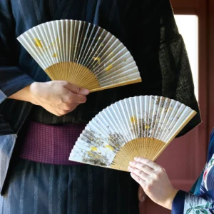 sotetsu kanazawa gold japanese fan