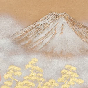 [goldsmithing] art panel miyabikazari mt.fuji