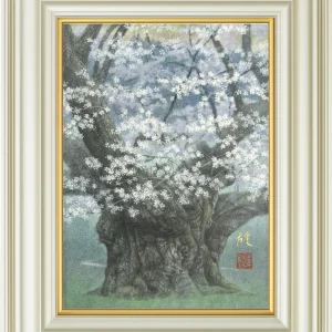 “usuzumi sakura” japanese painting