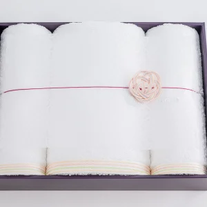 imabari towel “en” two face & one bath towel set