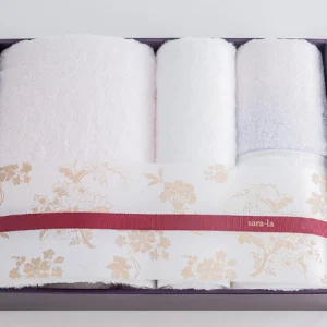 Home imabari towel “irodori” three face & one bath towel set