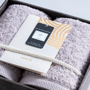 Home imabari towel “rei” face towel 2pc