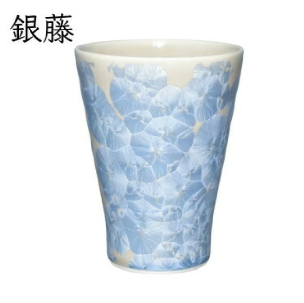 kyo yaki flower crystal small cup kyo yaki flower crystal small cup
