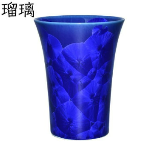 kyo yaki flower crystal glass kyo yaki flower crystal glass