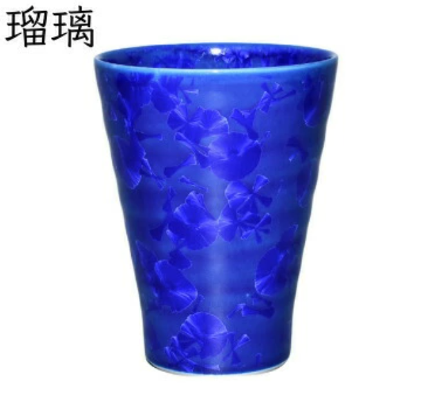 kyo yaki flower crystal small cup kyo yaki flower crystal small cup