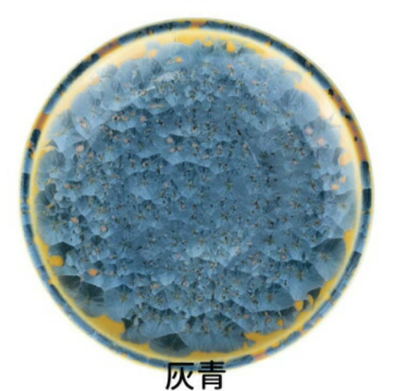 kyo yaki flower crystal medium round flat plate kyo yaki flower crystal medium round flat plate