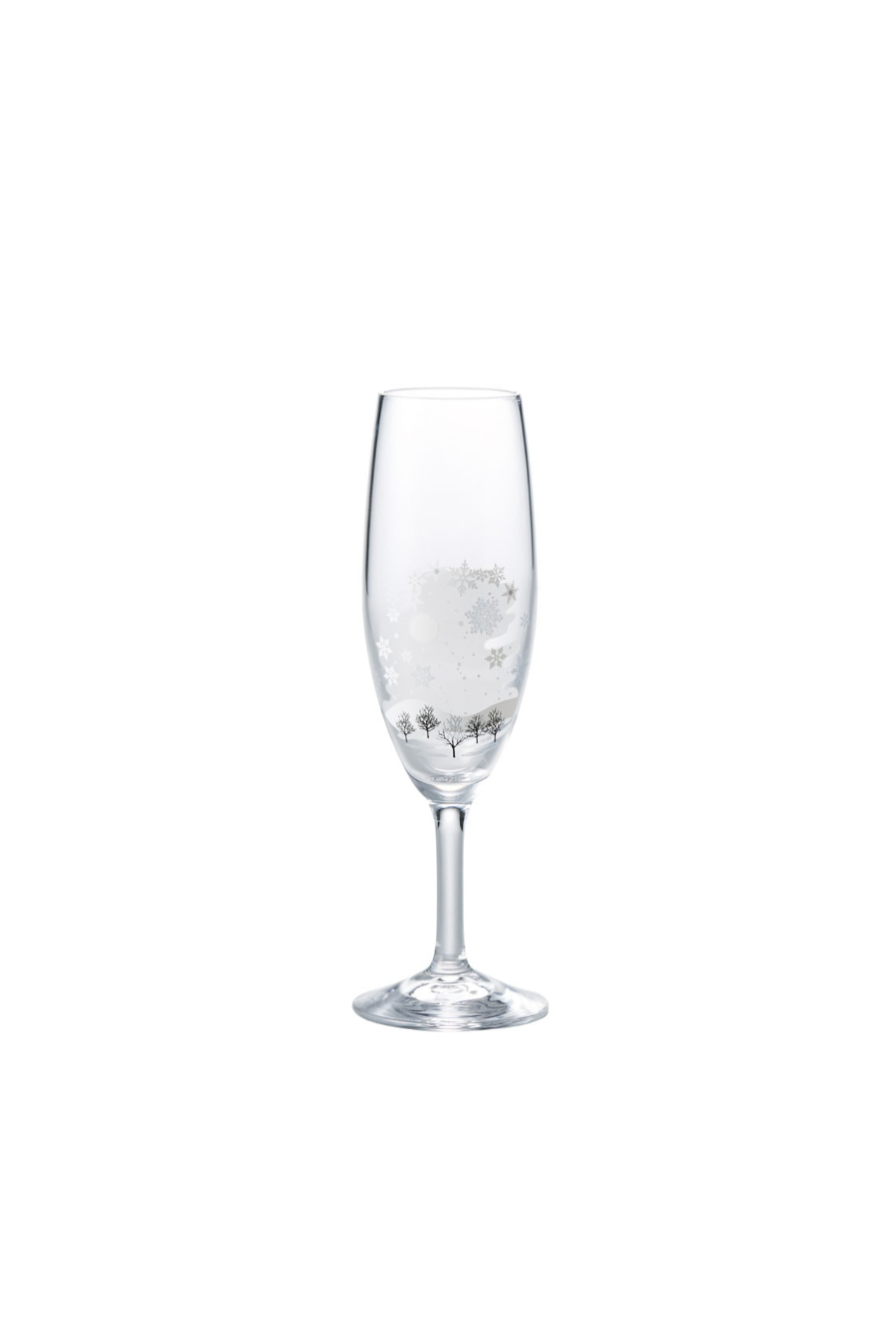 thermochromic champagne glass “snowfall” pair set (color changes with cool) thermochromic champagne glass “snowfall” pair set (color changes with cool)