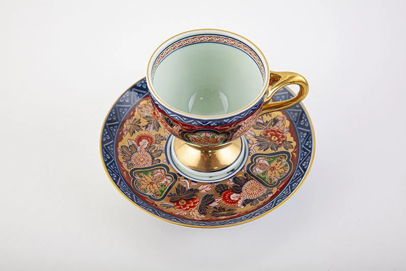 gokunishiki kinsai koimari style coffee cup gokunishiki kinsai koimari style coffee cup