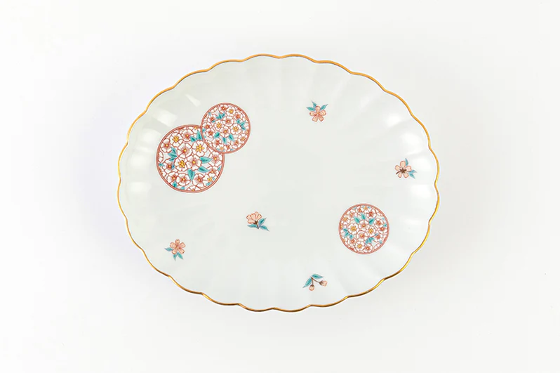 hanadayori hoval japanese plate hanadayori hoval japanese plate