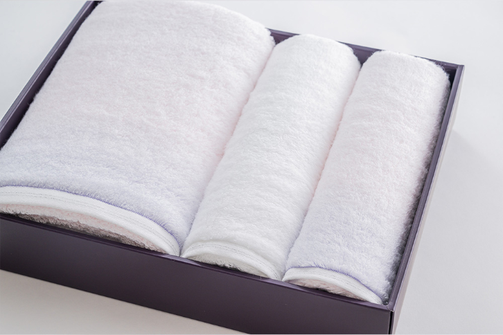 imabari towel “irodori” two face & one bath towel set imabari towel “irodori” two face & one bath towel set