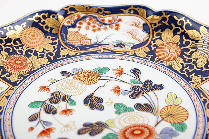 rinpa koimari style medium bowl rinpa koimari style medium bowl