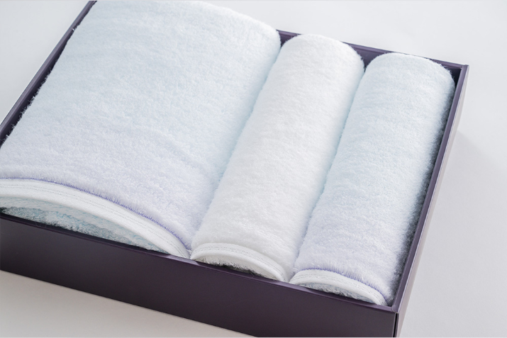 imabari towel “irodori” two face & one bath towel set imabari towel “irodori” two face & one bath towel set