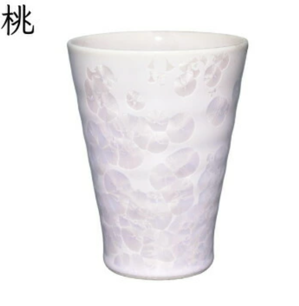 kyo yaki flower crystal small cup kyo yaki flower crystal small cup