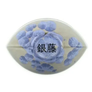 Home kyo yaki flower crystal salad bowl