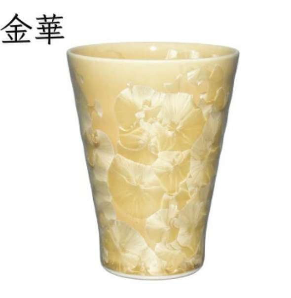 kyo yaki flower crystal small cup kyo yaki flower crystal small cup