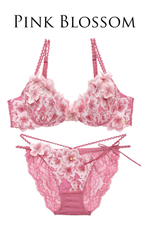 luminous cherry blossom bra&shorts luminous cherry blossom bra&shorts