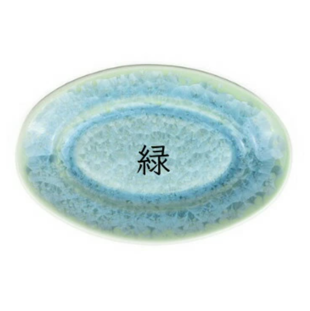 kyo yaki flower crystal large round flat plate kyo yaki flower crystal large round flat plate